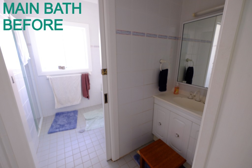 bathroom renovation before and after